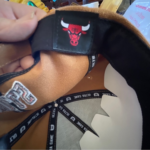 Chicago Bulls Ultra Game Adjustable OSFA HAT NWT - Picture 8 of 8